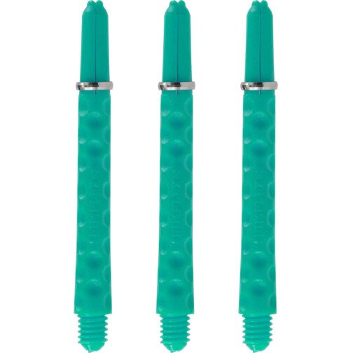 Harrows Dimplex Shafts - Dart Stems - with Rings - Jade