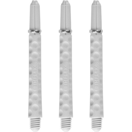 Harrows Dimplex - Dart Stems - with Rings - White