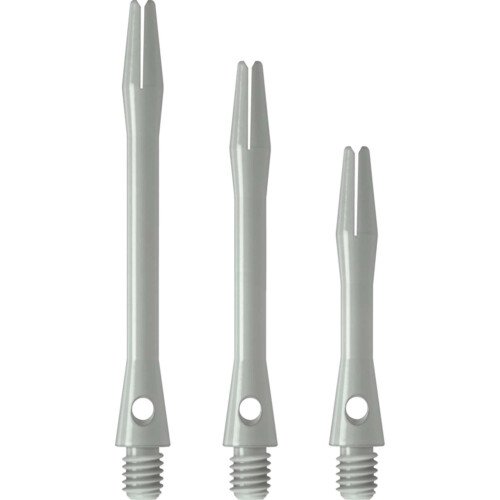 Harrows Keramic Stems – Aluminium Dart Shafts – White