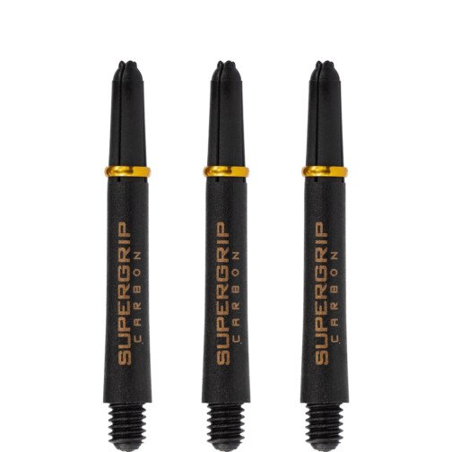 Harrows Supergrip Dart Shafts - Black & Gold