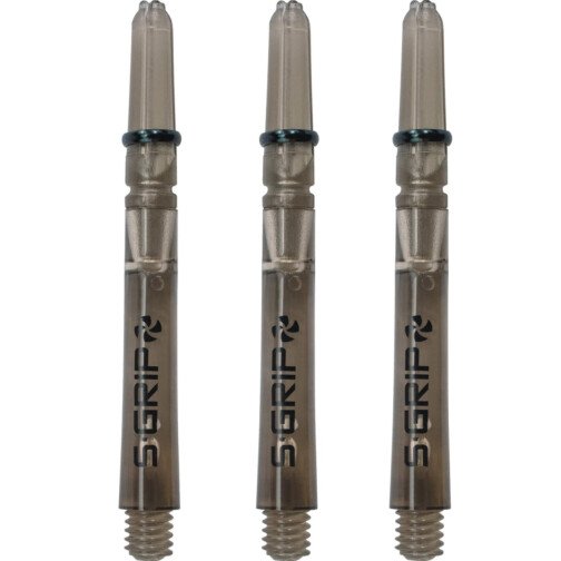 Harrows Supergrip Spin Stems - Dart Shafts - Smokey