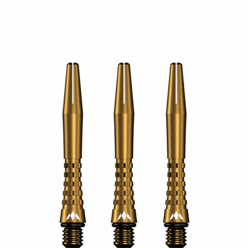 Mission Atom13 Aluaminium Shafts - Anodised Stems - Gold