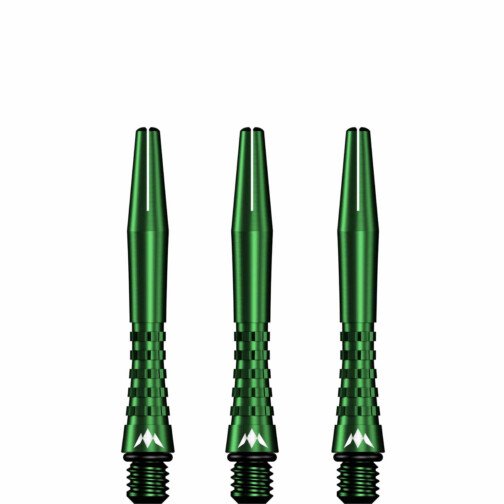 Mission Atom13 Aluminium Shafts - Anodised Metal Stems - Green4