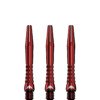 Mission Atom13 Aluminium - Anodised Metal Stems - Red