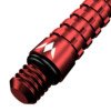 Mission Atom13 Shafts - Anodised Metal Stems - Red