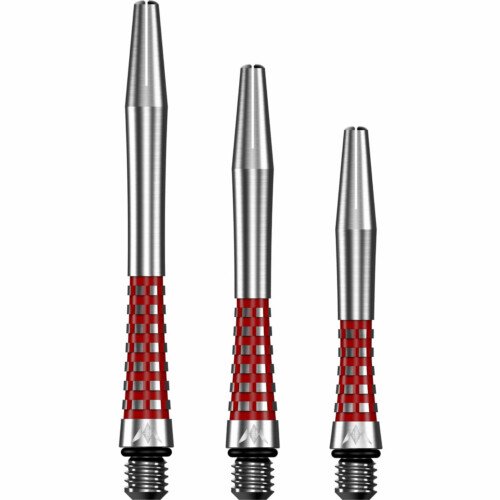 Mission Atom13 Aluminium Shafts – Natural Metal Stems – Red