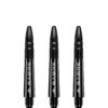 Mission Sabre Shafts - Polycarbonate Stems - Black - Black Top