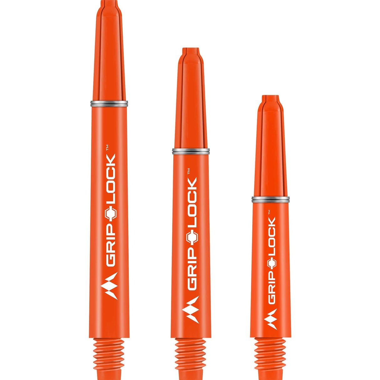 Mission GripLock Shafts - Dart Stems - Orange