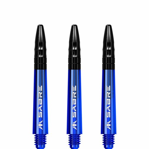 Mission Sabre Shafts - Polycarbonate Dart Stems - Black Top