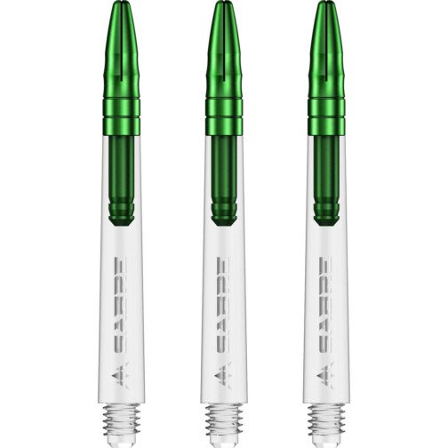 Mission Sabre - Polycarbonate Stems - Clear - Green Top