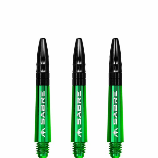 Mission Sabre Shafts - Polycarbonate Dart Stems - Black Top