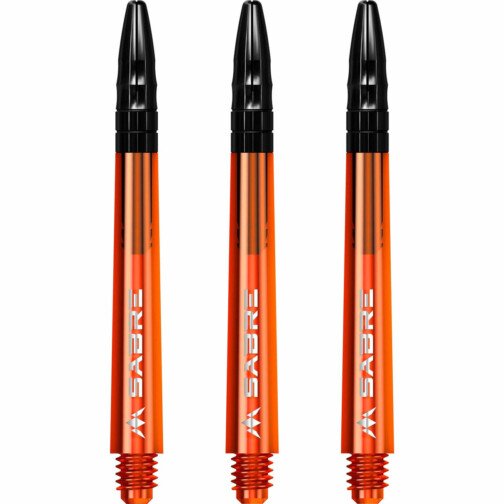 Mission Sabre Shafts - Stems - Orange - Black Top