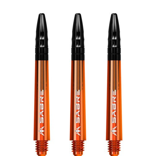 Mission Sabre Shafts - Polycarbonate Stems - - Black Top