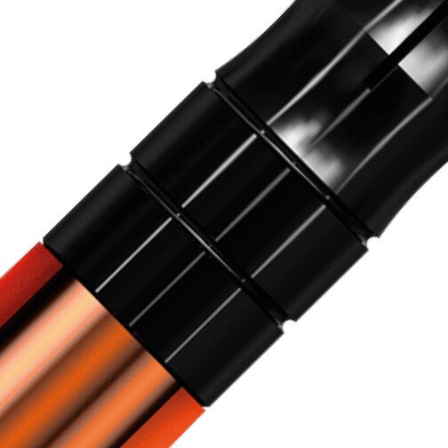 Mission Sabre - Polycarbonate Dart Stems - Orange - Black Top