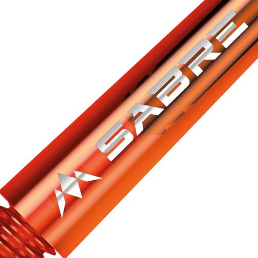 Mission Shafts - Polycarbonate Dart Stems - Orange - Black Top