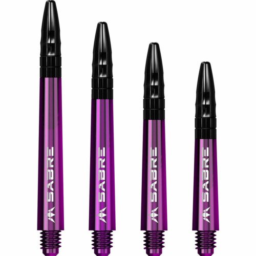 Mission Sabre Shafts – Dart Stems – Purple Black Top