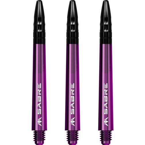 Mission Sabre Shafts - Polycarbonate - Purple - Top