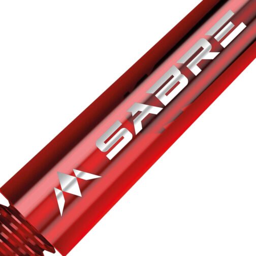 Mission Sabre Shafts - Polycarbonate Dart Stems - Red - Top