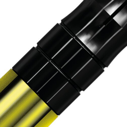 Mission Sabre Shafts - Dart Stems - Yellow - Black Top