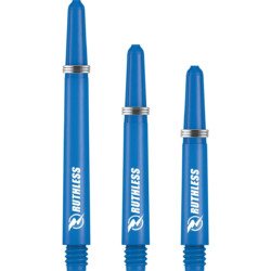 Ruthless Deflectagrip Dart Shafts – Nylon with Springs – Blue