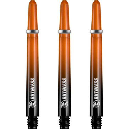 Ruthless Plus Dart Shafts - Polycarbonate - Orange