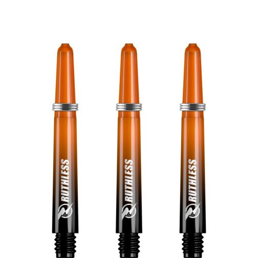 Ruthless Deflectagrip Plus Dart Shafts - - Orange