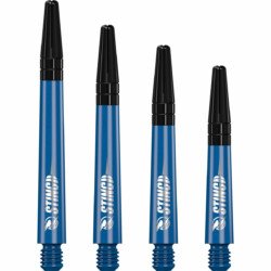 Ruthless Sting Shafts – Polycarbonate – Solid Blue – Black Top