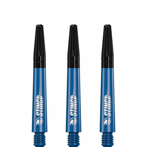 Ruthless Sting Shafts - Polycarbonate - Solid Blue - Black Top