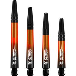 Ruthless Sting XT  Shafts – Gradient Black & Orange – Black Top