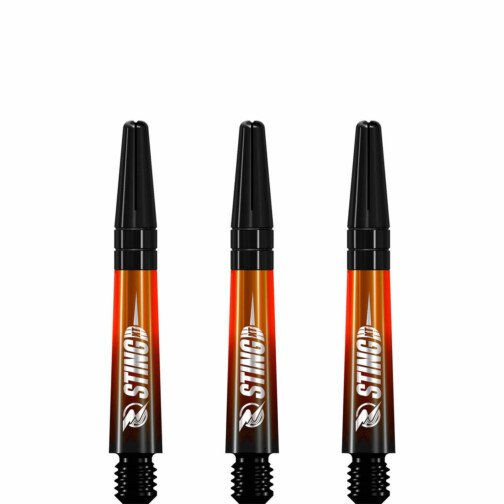 Ruthless Sting XT Shafts - Polycarbonate - Gradient Black & Orange - Black Top