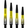 Ruthless Sting XT Dart Shafts - Polycarbonate - Gradient Black & Yellow - Black Top