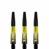 Ruthless Sting XT Dart Shafts - Polycarbonate - Black & Yellow - Black Top