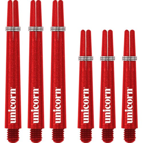 Unicorn Gripper 3 Dart Shafts – Nylon Stems – Red