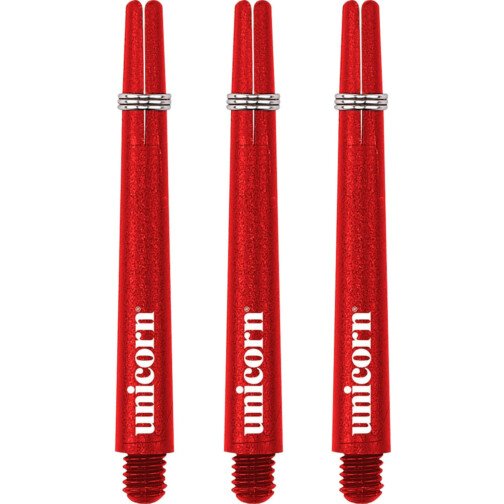 Unicorn Gripper 3 Dart Shafts - Nylon Stems - Red