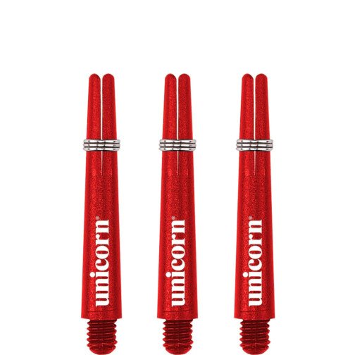 Unicorn Gripper 3 Dart Shafts - Nylon Stems - Red