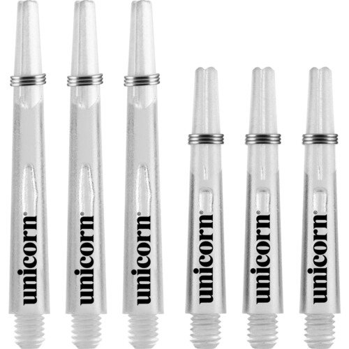 Unicorn Gripper 3 Mirage Dart Shafts – Clear