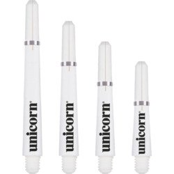 Unicorn Gripper 4 Dart Shafts – White