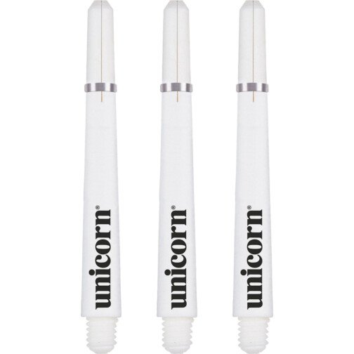 Unicorn 4 Dart Shafts - White