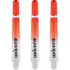 Unicorn Gripper 4 Two Tone Shafts - Dart Stems with Ring - Red