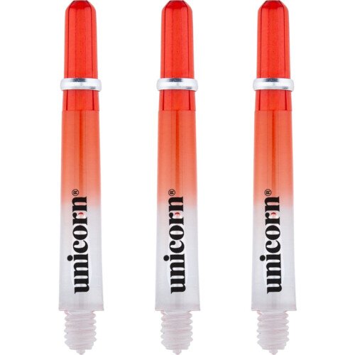 Unicorn Gripper 4 Two Tone Shafts – Dart Stems with Ring – Red