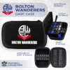 Bolton Wanderers Large Darts Case - Black - BWFC