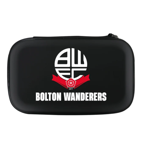 Bolton Wanderers Darts Case – Black – W1 – Club Logo with Name