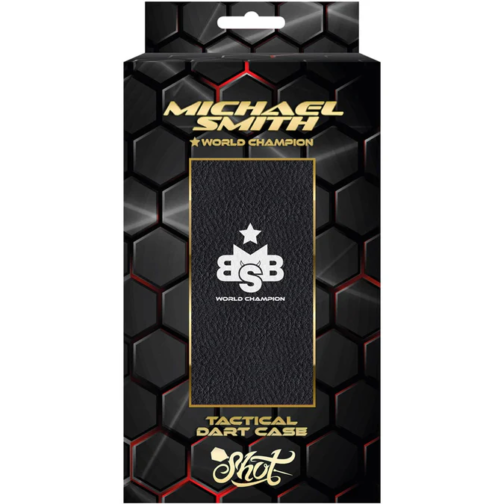 Shot Michael Smith Dart Case - World Champion - Black