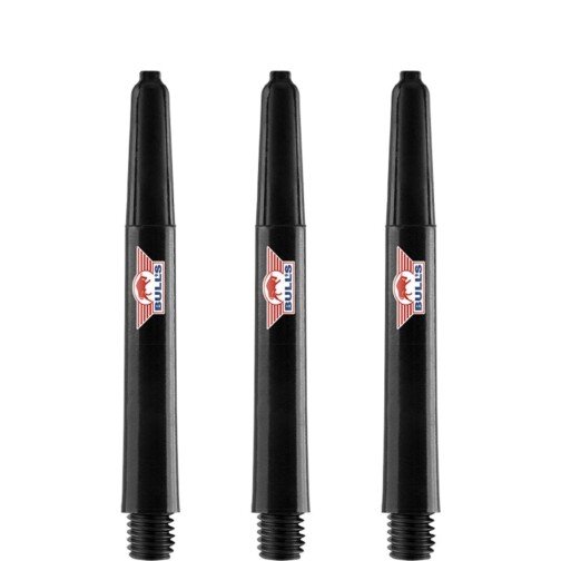 Bulls Airstriper Dart Shafts - Polycarbonate - Black