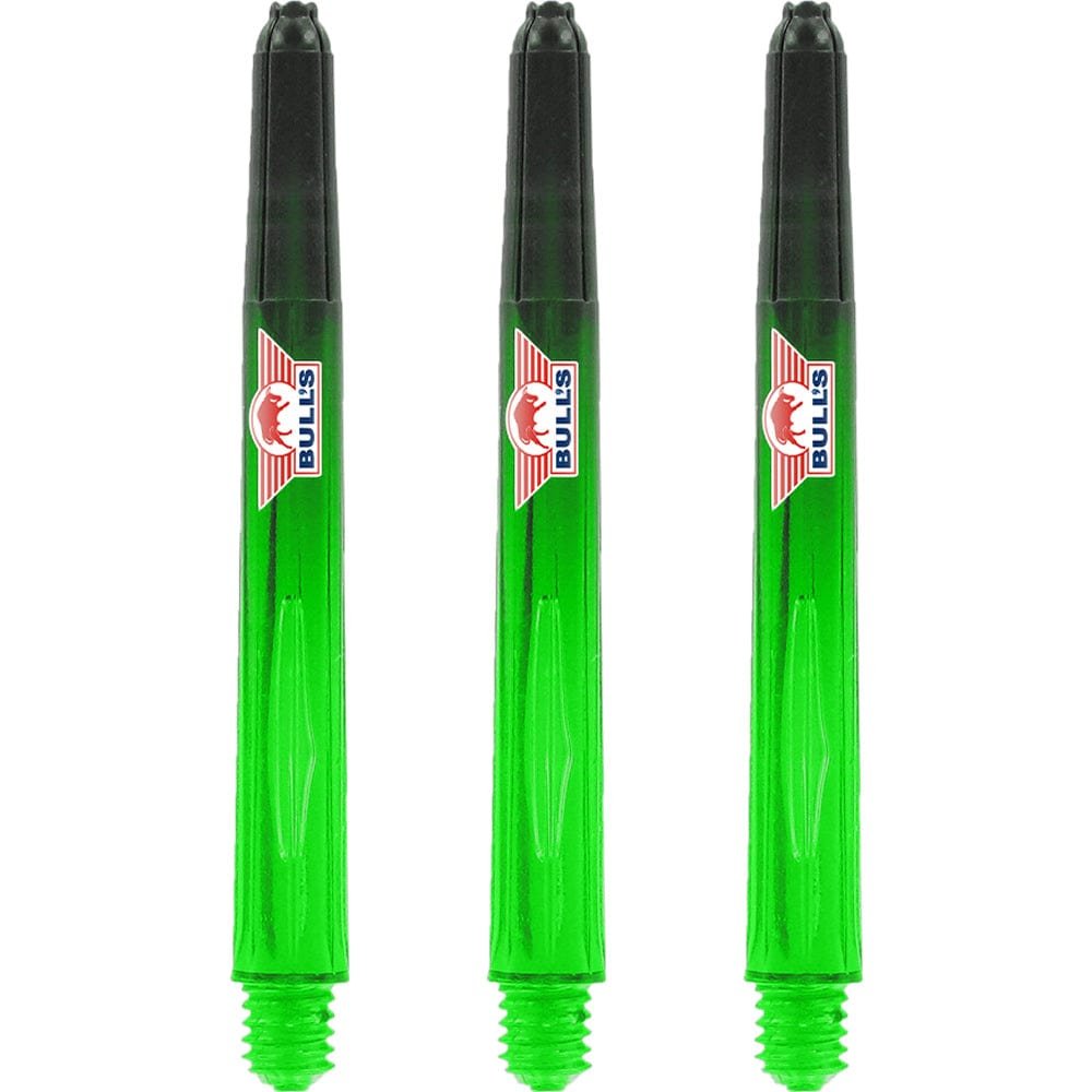 Bulls Airstriper Shafts - Polycarbonate - Clear Green