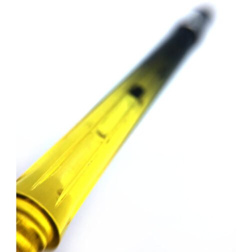 Bulls Airstriper Shafts - Polycarbonate - Clear Yellow