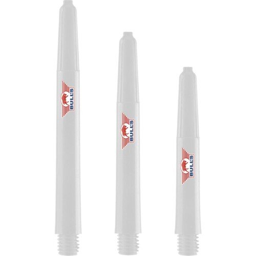 Bulls Airstriper Dart Shafts – Polycarbonate – White