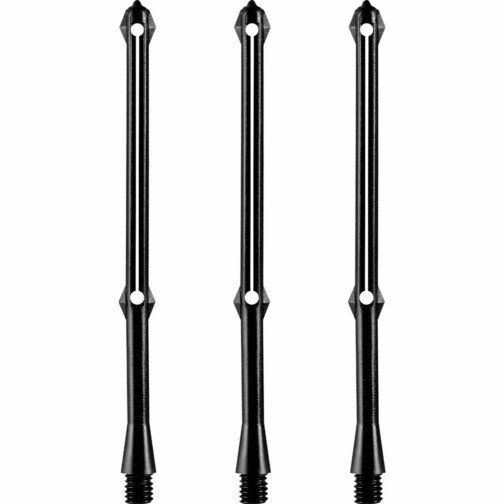 Bulls Side Loader Shafts - Dart Stems - Wing - Black