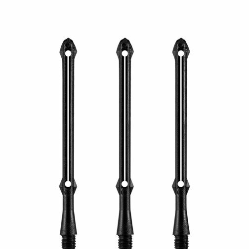 Bulls Side Loader Shafts - Dart Stems - Wing - Black