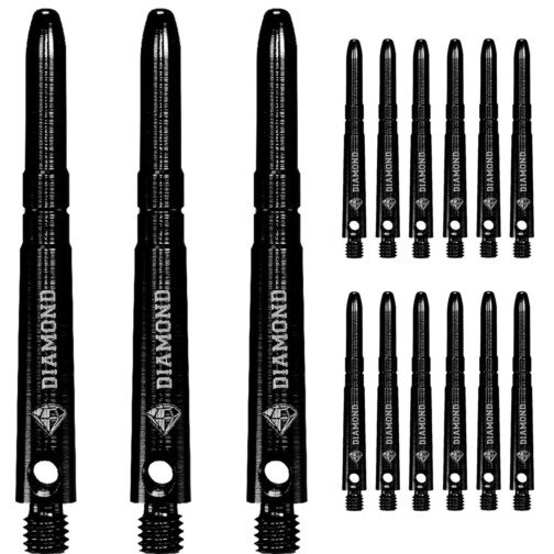 Cuesoul - Aluminium Dart Diamond Shafts- Black